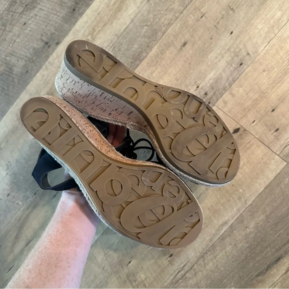 Paul Green Melissa Cork Suede Wedges